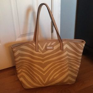Large Coach tote.
